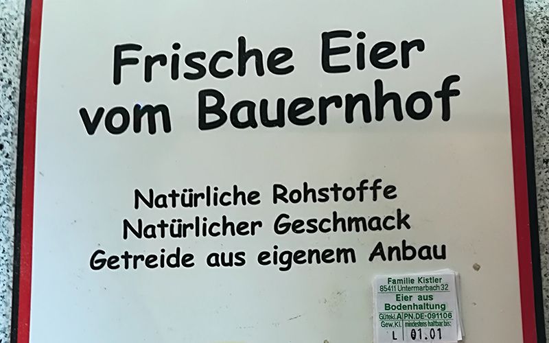 Frische Eier